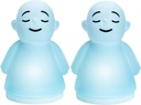 2 Zihinsel Meditasyon Anksiyete ve Stres Yardım Aracı, Yetişkinler Çocuklar için Eşyaları Rahatlayın, 1 Touch Breathing Night Light