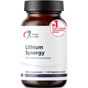 Health Lityum Synergy için tasarımlar - TMG + B12 Torchcobalamin ile 5 mg Lityum Orotate - Bio available Mood + Metilasyon Desteği Tamam, Non-GMO + Vegetarian (120 Capsules)