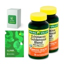 Echinacea Goldenseal Mix Diyetary Supplement, 900 mg, 75 Ct Sche with Exclusive Vitamins & Minerals A to Z - Better Ligth&Spring Guide@ (3))