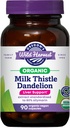 Oregon'un Wild Harvest sertifikalı Organik Süt Butle Dandelion Capsules Liver Support Extract Standardized to% 80 Silymarin, 90 Count Count