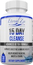 Sonsuz Zen 15 Gün Koloni Ekstra Güçlü Herbs ile Temizer Detox, Senna Constipation Relief için Hızlı Bir Şekilde Doğal Laxative - 30 Capsules