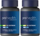 ProHealth 2Pack Vitamin D3 Extreme (50.000 IU, 24 Capsules Her) Sağlıklı Kemikleri ve Immune Sistemi | Gluten Ücretsiz | Soy Free | Soy Free | Soy Free | Soy Free