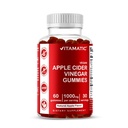 Vitamatic Apple Cider Vinegar Gummies - hizmet başına 1000 mg - 60 Vegan Gummies - ACV Gummies for Detox, Kilo Kayıp Desteği, Enerji Boost, Digestion & Gut Health