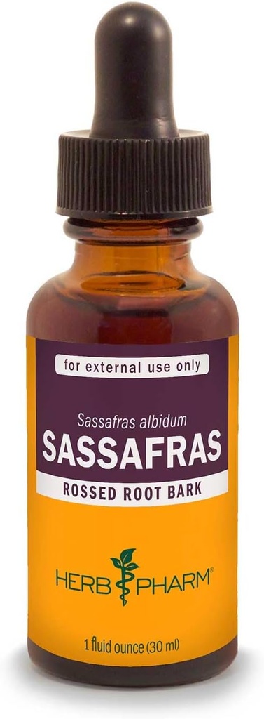 Herbm Phar Sassafras Root Bark Sıvı Ekstraksiyon, 1 Fl Oz