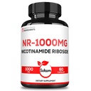 Satoomi NAD Nicotinamid Riboside - NR 1000 mg Supplement - 30 Gün Boyunca 60 Kont