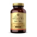 Solgar Vitamin B1 (Thiamin) - 100 Tablet - Süper Potency, 500 mg Formula - Non-GMO, Vegan, Gluten Free, Kosher, Halal - 100 Hizmet