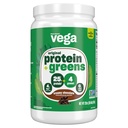 Vega Protein ve Yeşiller Protein Tozu, Çikolata - 20g Plant bazlı Protein Plus Veggies, Vegan, GMO, Kadın ve Erkekler için Pea Protein, 1.3 lbs