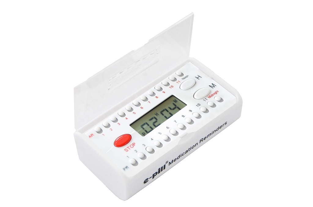e-Pill 6 Alarm Pocket Timer - Pill, Vitamin and Medicine Medication Reminder - Easy to Hear and Set