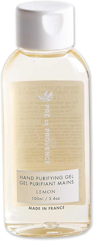 Pre de Provence Gelişmiş Alkol Tabanlı El Sanitizer Gel Moisturizes & Softens Hands, 3.4 Akışkanlar Ounces, Lemon