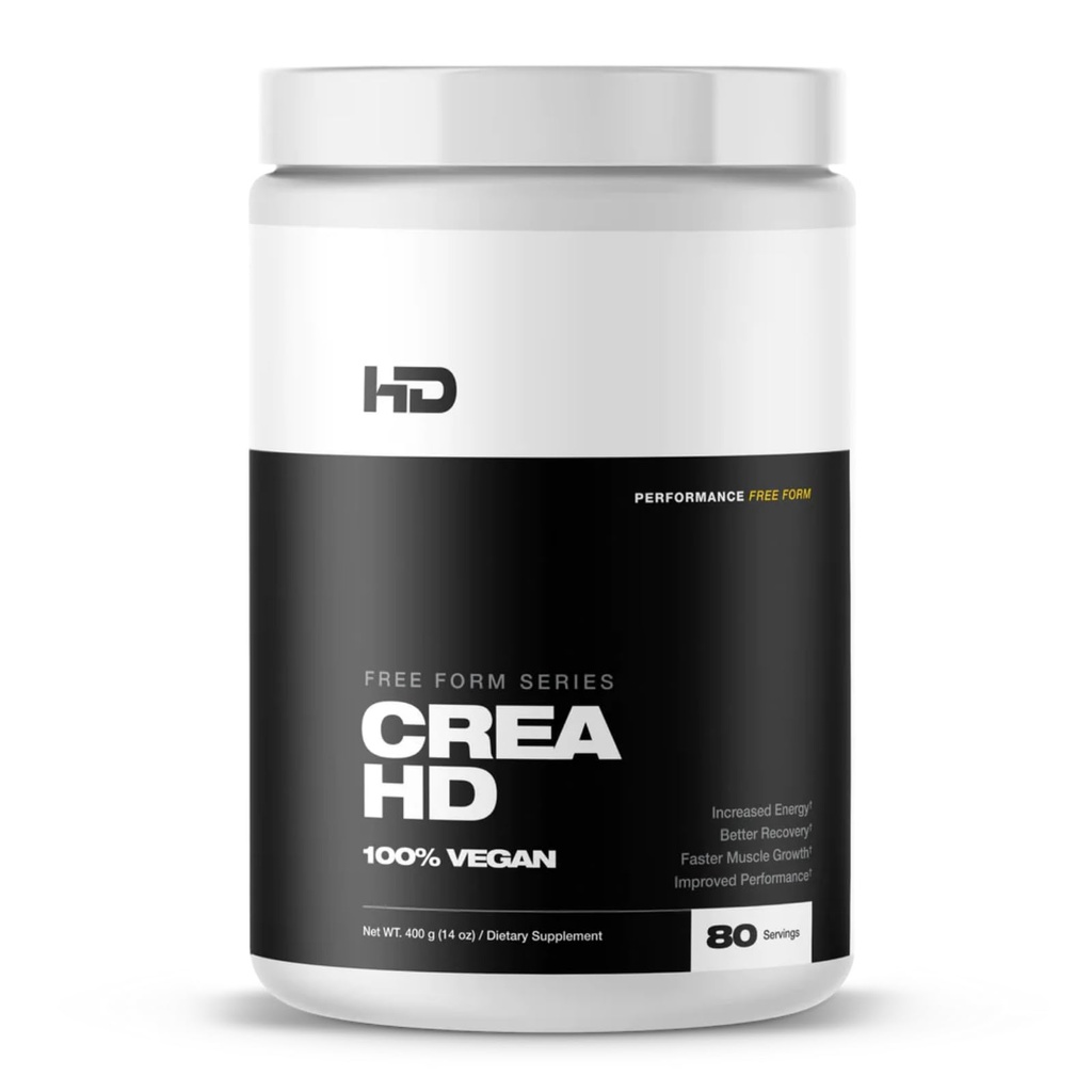 HD MUSCLE TinaHD Krepure |% 100 Vegant Tinaine Monohidrat Supplement | For Improv Energy, Recovery, Muscle growth, & Performance | 80 Servisler