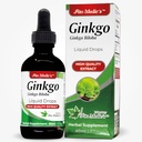 FITO MEDIC'S Lab - Ginkgo biloba, Memory ve Concentration için, Pure -Ginkgo biloba Extract -Ultra yüksek Aborpsiyon, Alkol Free.