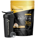 Dönüşüm Vanilla proteini Toz ve Performansı I Primer Şişe | 30G Multi-Protein Superblend | Collagen,, Egg White & Plant Mix | MCT Oil | BCAA Amino Asits