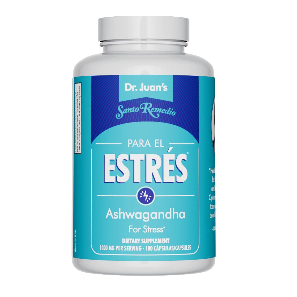 Santo Remedio Ashwagandha, Stres Desteği, Diyetsel Tamam, 1000 mg Odada, 180 Capsules, Yapay Flavors, Yapay Renkler, Sugar & sodyum Free, Vegetarian