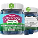 Yetişkinler için Fiber Gummies, Sugar Free 10g Prebiyotik Fiber Supplement with Digestive Enzymes, Probiyotiks & 100 mg Betaine for Digestive & Gut Health and Regulate Bowel Movement, Vegan, Gelatin Free,120ct