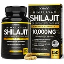 Shilajit Capsules with 85+ Trace Minerals (75 Day Supply, 1000mg Extract per Service) Himalaya Shilajit for Men & Women with Fulvic Acid - Third Party Tested Supplement, Non GMO, Vegan & USA Made