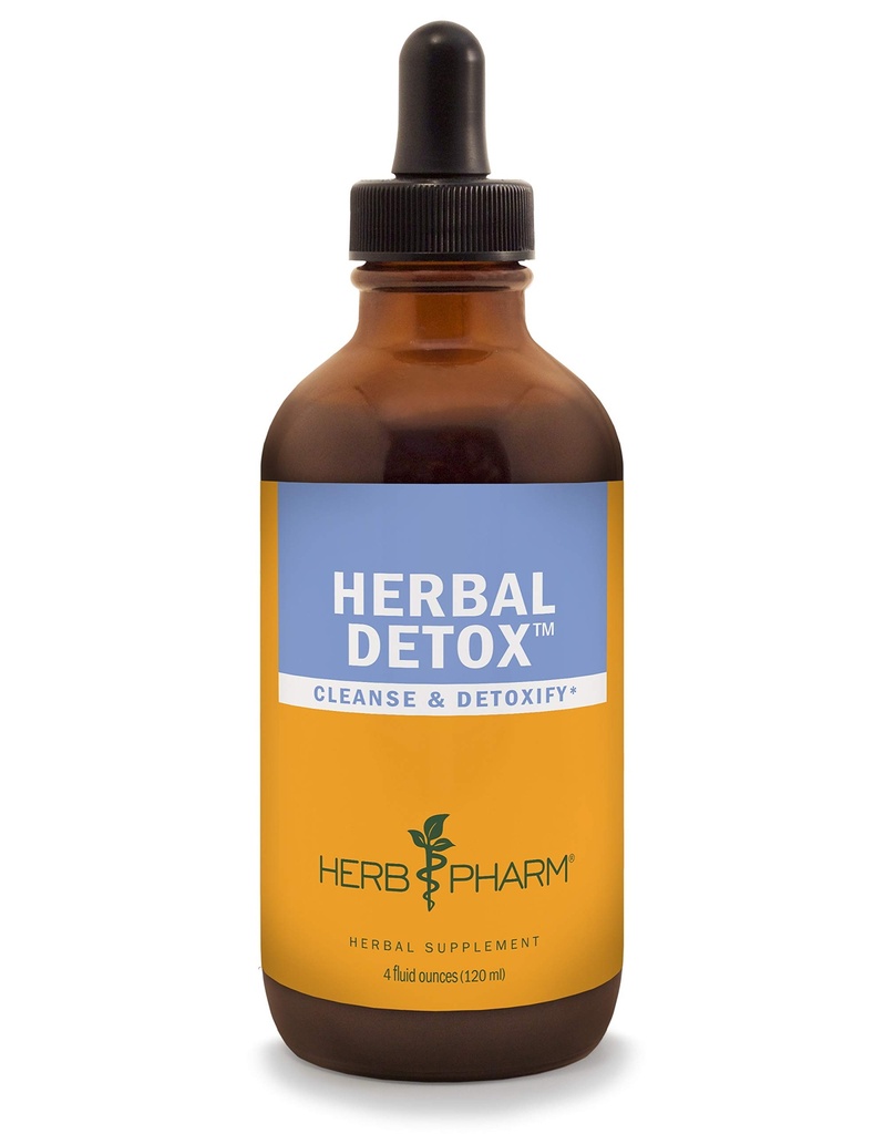 Herb Pharm Liquid Herbal Detox Formula Temizleme ve Detoxification - 4 Ounce