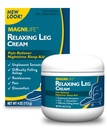 MagniLife Relaxing Leg Cream, Restless Legs, Deep Peneting Topical for Pain, Natural Soothe Cramping, Discomfort ve Tosing with Lavender and Magnezyum - 4oz