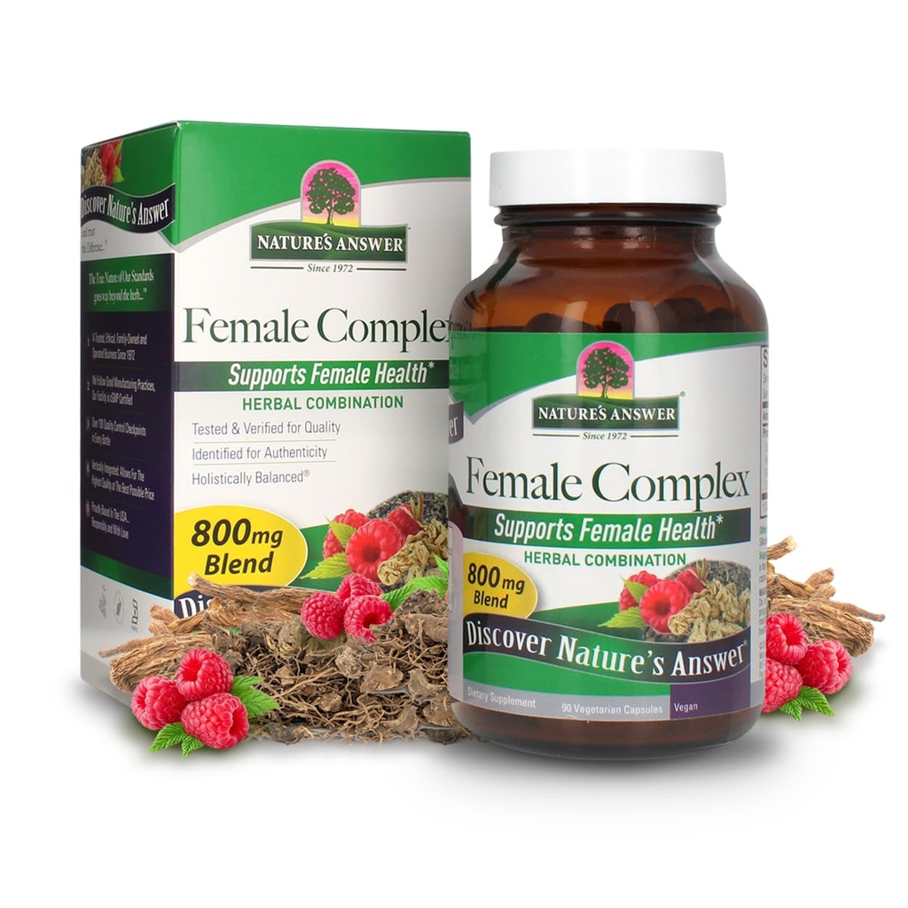 Nature's Cevap Kadın Kompleksi, 90-Count,800 mg Tarafından Nature's Answer