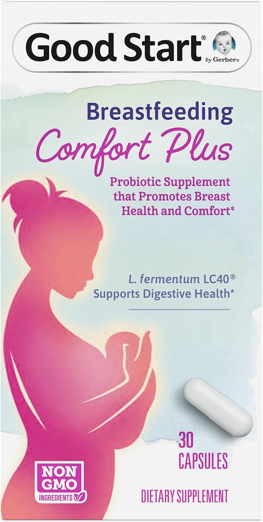 Gerber Good Start Probiyotik Supplement, Emziring Comfort Plus, 30 Capsules
