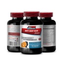 Nettle kök tozu - Anti Gray Saç - Anti gri saç serum, Folic Acid, Biotin, Pantothenic Acid, Catalase, Horse Tail ekstra, Saw Palmetto, PABA, L-Tyrosine, Nettle Root Extract - 1B 60 Cap