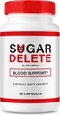 NutraRize Sugar Delete Capsules, Resmi destek Formula for General Health, Sugar Delete Pills to maintain Health Stable Levels, Premium SugarDelete Pastillas Review (60 Capsules)