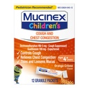 Mucinex Children's Chest Congestion Waitorant and Cough Suppressant Mini-Melts, Orange Cream, 12 Kont (Pazar Mayıs Vary)