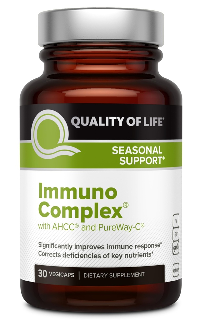 Yaşam Immuno Kompleksi - AHCC Mushroom Ekstraksiyonu, C vitamini, Vitamin D3, Copper, çinko