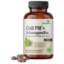 Futurebiyotiks Chill Pill + Ashwagandha, Rhodiola, St. John's Wort, & L-Theanine - Non-GMO, 120 Vegetarian Tabletler