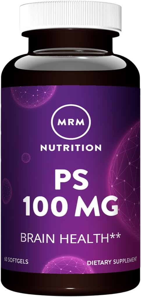 MRM Beslenme PS 100 mg | Phosphatidylserine | Beyin Sağlığı | Bellek + Öğrenme | Gluten-Free | 60 Hizmetler