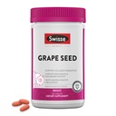 Swisse Grape Seed Capsules Antioksi Herbal Supplement | Grapeseed Polyols Supplement + Antioksit C | Skin Health & Collagen Production | 300 Tablet