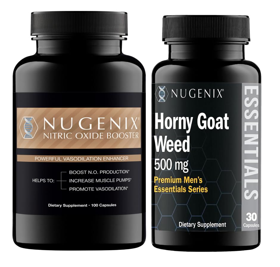 Nugenix Nitrik Oksit ve Horny Goat Erkekler için Tamamlandı