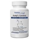Üstün Laboratuvarlar Acetyl L-Carnitine 500 mg, Yüksek Potency ALCAR, Pure Non-GMO, Zero S Sentetik Katkılar, Maksimum Aborpsiyon, Enerji & Fat Metabolism, Beyin, Nerve & Cellular Detox Desteği, (200 Veg Caps)