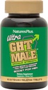 NaturesPlus Ultra GHT Erkek - 90 Genişletilmiş Yayın Tabletleri - En Güçlü Doğal İnsan Büyüme Hormonları Boost - Gluten Free - 30 Hizmet