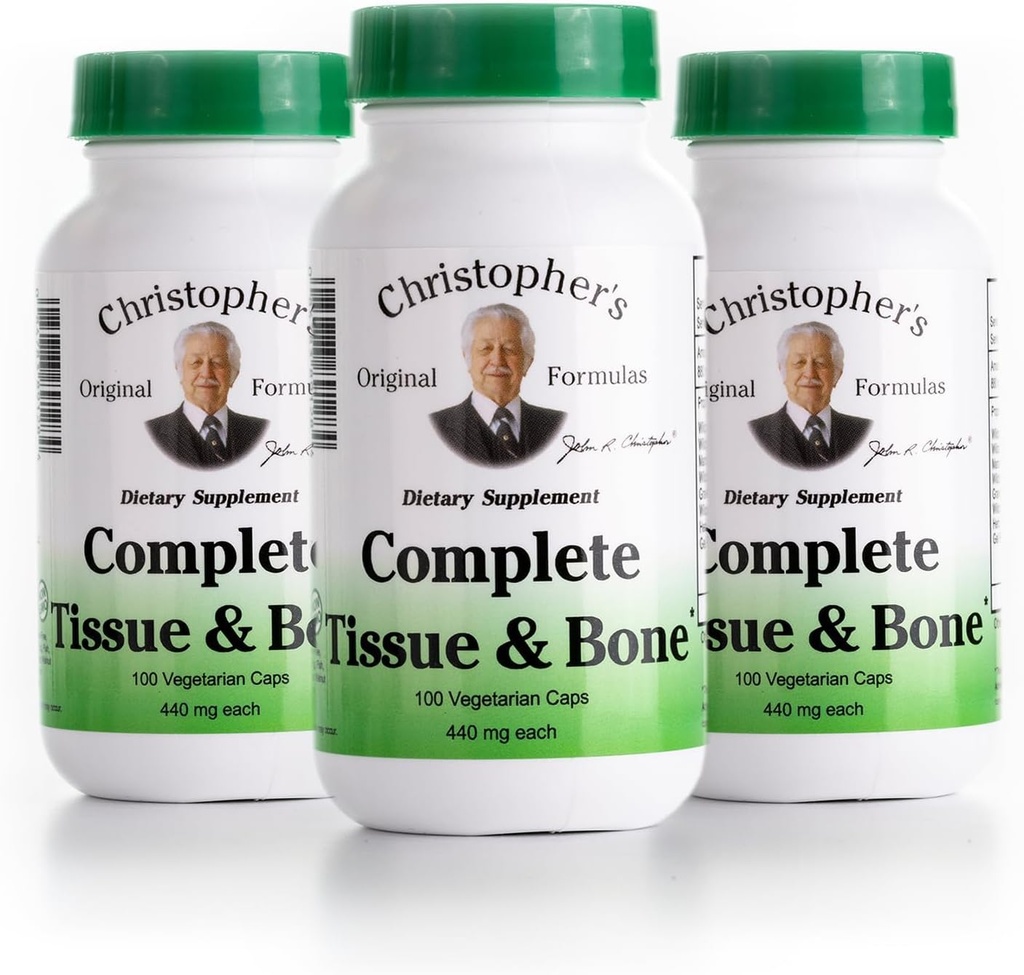 Dr. Christophers Formulas Tamam Tound and Bone, 440 mg, 100 Capsules (3 Pack)