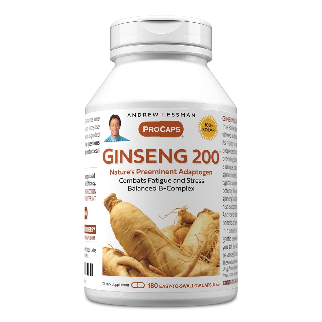 ANDREW LESSMAN BTC 200 mg - 180 Capsules - Well-Being'i desteklemek için standartlaştırılmış alıntı. Adaptogen, Fatigue ve Stresle Mücadele Ediyor. Gentle, Small, Easy-to-Swallow Capsules. Katkı yok