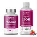 Mother's Promise Liquid Iron & Choline Capsules