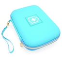 CASEMATIX 8 "Turquoise Asthma Inhaler Case for Travel Fits Spacer, Maske ve Aksesuarları, Sadece Vakayı içerir