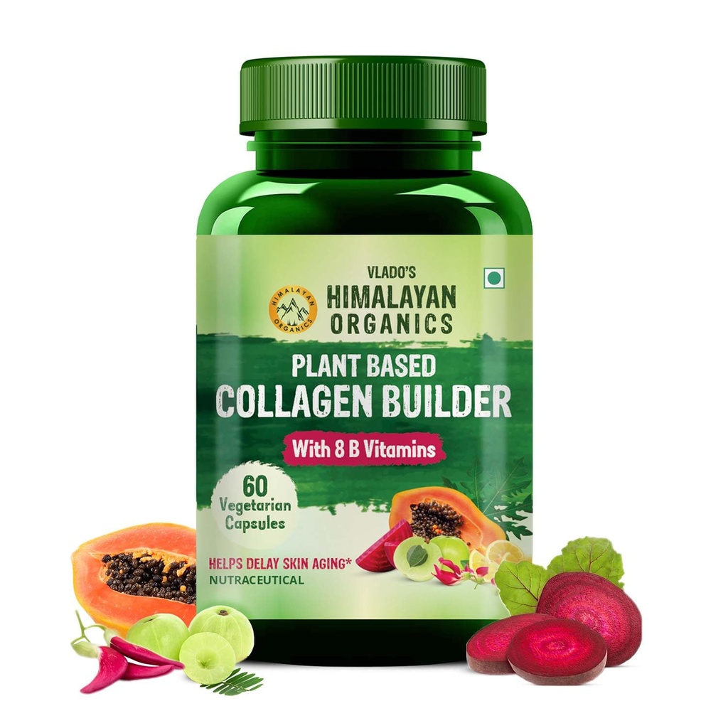 Himalaya Organikları Saç ve Cilt için Biyotin & Vitamin C (60 Capsules) Organik Kolektifler