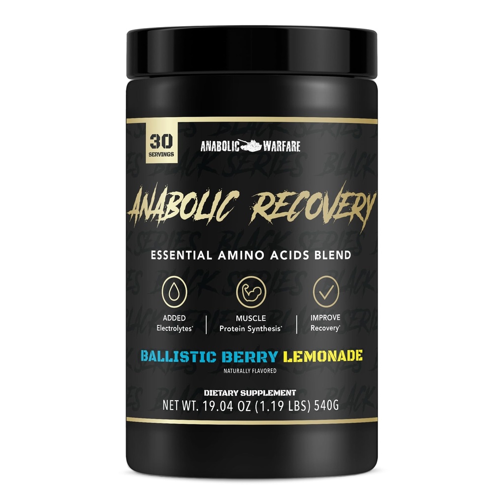 Dövme Kurtarma, Temel Amino Asitler, Post Workout Recovery, Premium Hydration, Build Muscle* (BlackBerry Lemonade, 30 Hizmet)