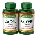 Nature's Bounty CoQ10 200 mg Softgels, Heart Health & Cellular Energy Support, Twin Pack, 160 Hızlı Yayın Softgels
