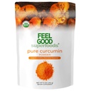 FEEL GOOD Superfoods Pure Curcumin Toz, Organik, Non-GMO, Vegan from Bulk Ground Turmeric Root from India, Curcuma Longa Ortak Supplement, 5 ozma