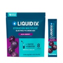 Sıvı I.V.® Hydration Multiplier® - Açaí Berry - Hydration Toz Packets | Electrolyte Toz I.V.® Hydration Multiplier® - Açaí Berry - Hydration Toz Paketi | Single-Serving Sticks | Non-GMO | 16 Servisler (Brook