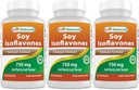 En İyi Naturals Soy Isoflavones 750 mg 120 Capsules (120 Count (Pack of 3))
