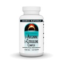 Source Naturals L-Arginine L-Citrulline Kompleksi, 120 Tablet, 1000 mg