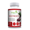 Organik Arıt Köklü Toz Kapsülleri - Erkekler ve Kadınlar için Nitrik Çimento Uyarı - Organik Non-GMO Gluten Ücretsiz Vegan Beets - 60CT