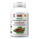 ANDREW LESSMAN Cinnamon 30 Softgels ile Beyaz Mulberry Leaf - Cinnamon Bark Ekstraksiyon ile Standartlaştırılmış Beyaz Mulberry Leaf.