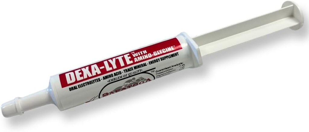 Dexa-Lyte - Premium Electrolyte &Energy Horses için Boost. Egzersiz, Dehidrasyon ve Aşırı Havadan Kayıp Minerallerin Hızlı Çekilmesi. Easy to Administer triggere.