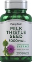 Piping Rock Süt Butle Supplement | 200 Capsules | Interd Herbal Extract | Non-GMO, Gluten Free