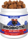 Probiotics for Dogs, 150 Chews Dog Probiotics for Digestive Health, Dog Probiotics Chews with 6 Digestive Enzymes for Gut Health, Diarrhea, Itchy Skin and Itchy Ears Immunity - Lamb Flavor