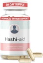 IBDassistTM Hashi Aid Yourroid Support for Women & Men - Yourroid Supplement for Hashimoto's Disease & Hipothyroidism * - Ashwagandha, Selenium, çinko, Essential Vitamins & More - 30 Capsules